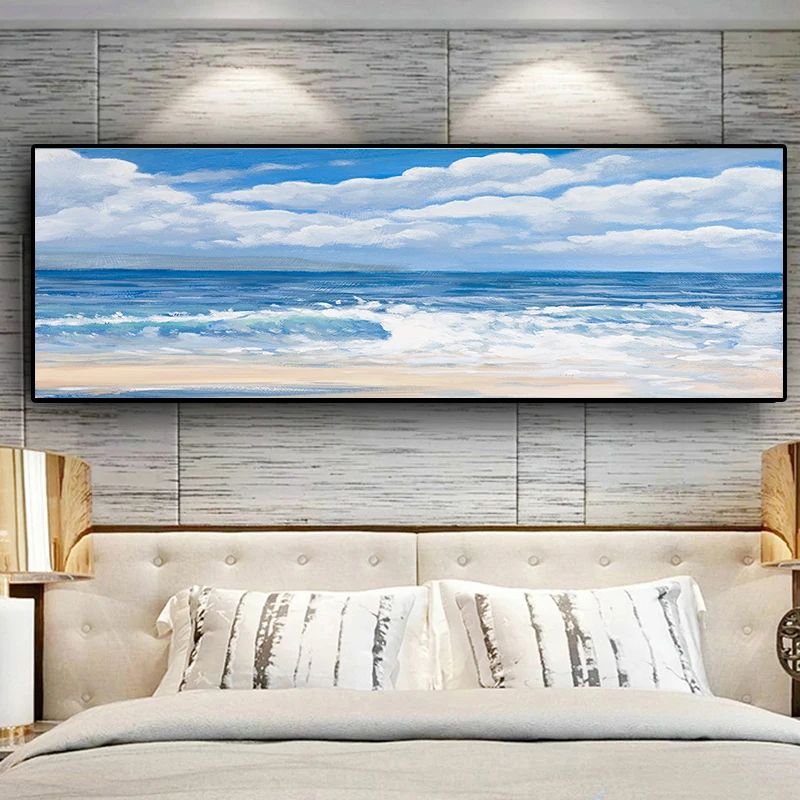 Natural Sky Ocean Sea Beach Landscape Panorama Abstract Canvas Painting Posters and Prints Wall Art Picture for Living Room
Natural Sky Ocean Sea Beach Landscape Panorama Abstract Canvas Painting Posters and Prints Wall Art Picture for Living Room