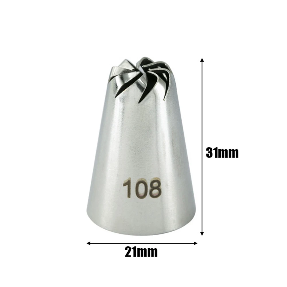 Cake Icing Tips Cupcake Pastry Decorating Piping Nozzles Stainless Steel Flower Mouth Cream Cake Decoration Baking Tools
Cake Icing Tips Cupcake Pastry Decorating Piping Nozzles Stainless Steel Flower Mouth Cream Cake Decoration Baking Tools