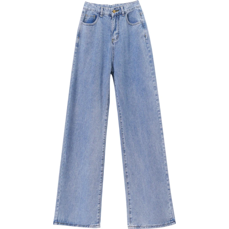 Women Jeans Pants Leisure Loose High Waist Vintage wide leg jeans Women Jean Korean Style All-match Simple Full-length
Women Jeans Pants Leisure Loose High Waist Vintage wide leg jeans Women Jean Korean Style All-match Simple Full-length