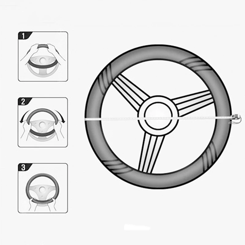 Carbon Fiber Car Steering Wheel Cover Dustproof Protector Non-slip 38cm Universal Stitching Useful
Carbon Fiber Car Steering Wheel Cover Dustproof Protector Non-slip 38cm Universal Stitching Useful