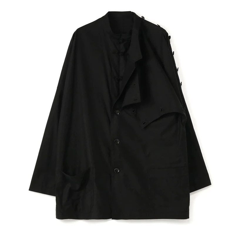 XS-6XL 2021 Men's fashion Hair Stylist walk-show Detachable black buckle double layer multi threading Suit plus size costumes
XS-6XL 2021 Men's fashion Hair Stylist walk-show Detachable black buckle double layer multi threading Suit plus size costumes