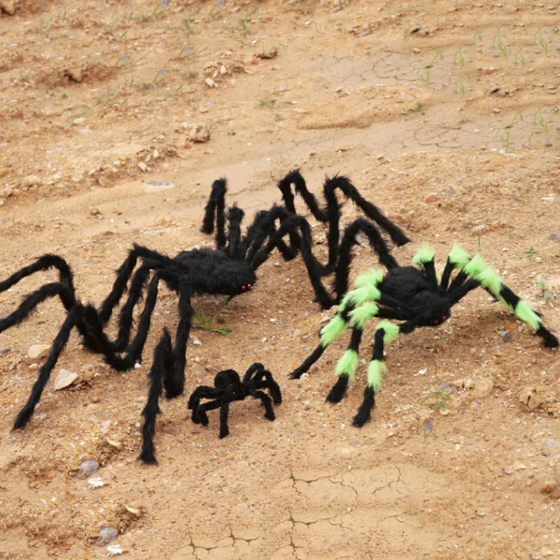 Halloween Spider Web Decorations Bar Party Room Haunted House Props Simulation Fake Spider Plush Spoof Tricky Children'S Toys
Halloween Spider Web Decorations Bar Party Room Haunted House Props Simulation Fake Spider Plush Spoof Tricky Children'S Toys
