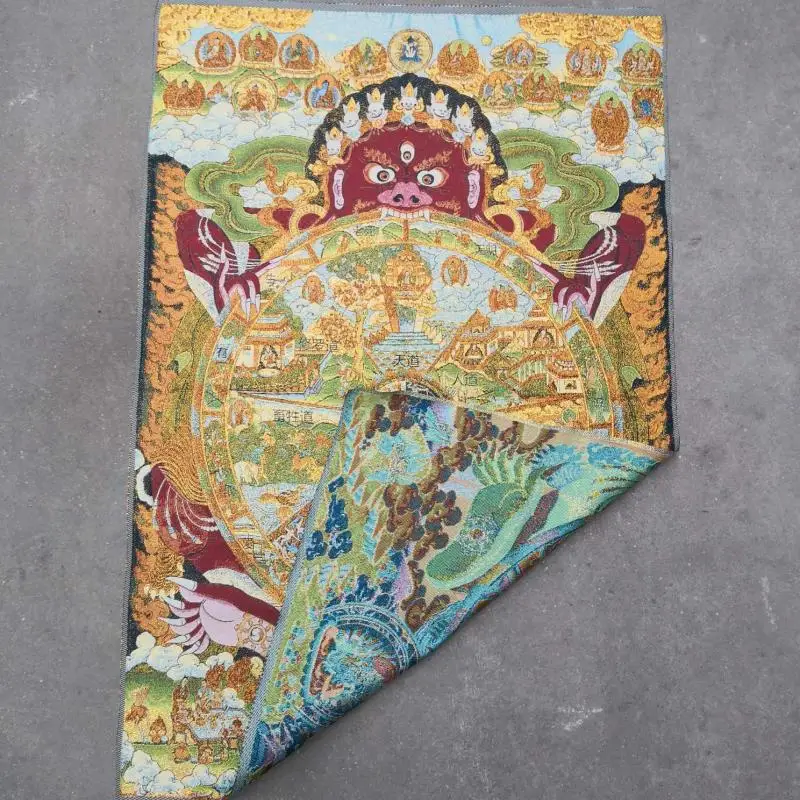 China old Tibet silk Thangka like hanging painting fengshui Tibetan Buddha statue
China old Tibet silk Thangka like hanging painting fengshui Tibetan Buddha statue