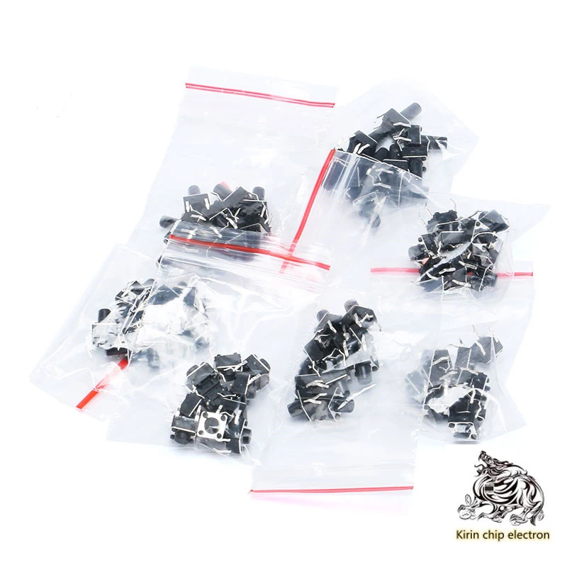 Набор сенсорных переключателей 70 шт./лот, набор горизонтальных клавиш 6*6*4,3/5/6/7/8/9/10/всего 7 видов по 10 штук
Набор сенсорных переключателей 70 шт./лот, набор горизонтальных клавиш 6*6*4,3/5/6/7/8/9/10/всего 7 видов по 10 штук