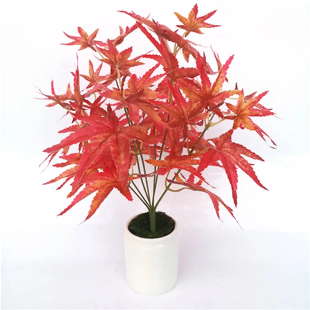 Maple Leaf Simulation Fake Leaf Thuja Pentagram Maple Indoor Living Room Bonsai Decoration Adornment Green Plant Potted Decorati
Maple Leaf Simulation Fake Leaf Thuja Pentagram Maple Indoor Living Room Bonsai Decoration Adornment Green Plant Potted Decorati