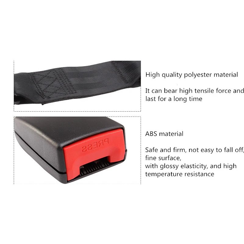 Automobile safety belt soft and hard buckle socket female and child buckle extension socket 30cm \ 16cm \ 15cm universal
Automobile safety belt soft and hard buckle socket female and child buckle extension socket 30cm \ 16cm \ 15cm universal