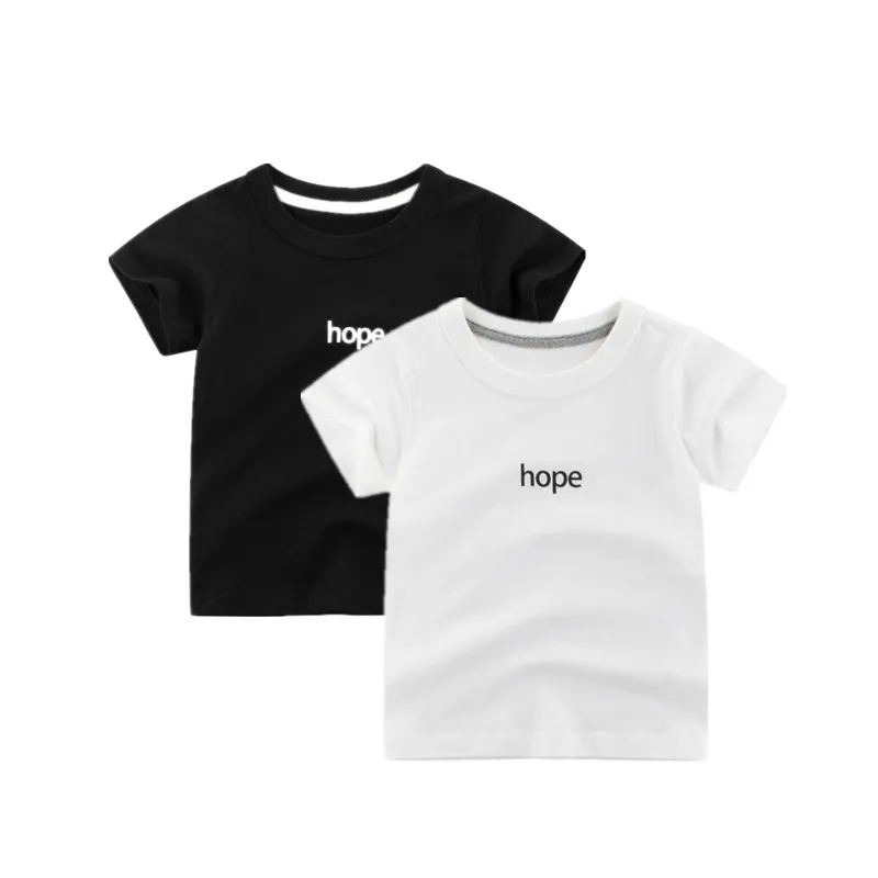 Summer Kids Boys Short Sleeve T-shirts Tops Clothes hope Baby Tees Children Clothing Kid Cotton Outfit 2-9Y
Summer Kids Boys Short Sleeve T-shirts Tops Clothes hope Baby Tees Children Clothing Kid Cotton Outfit 2-9Y