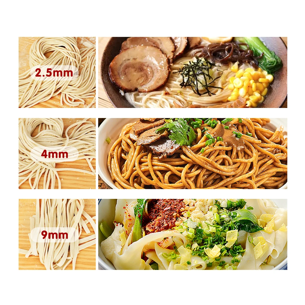 ITOP Electric Household Noddle Machine Stainless Steel Dumplings Pasta Tools 3 Blades Pasta Maker
ITOP Electric Household Noddle Machine Stainless Steel Dumplings Pasta Tools 3 Blades Pasta Maker