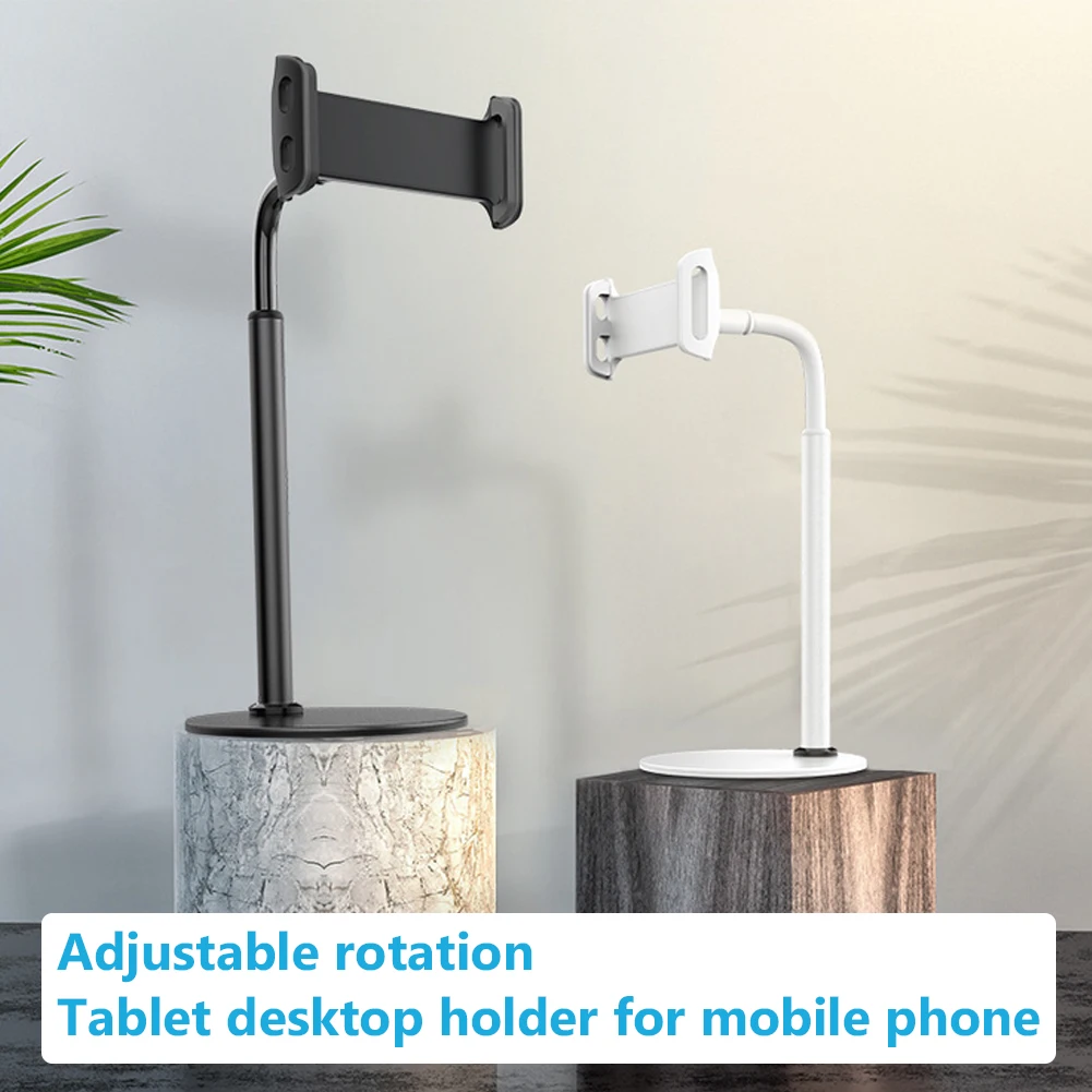 New Phone Holder Tablet Stand Adjustable Phone Riser Flexible Clamp Mount Bracket With Stable Base For IPhone IPad Height Angle
New Phone Holder Tablet Stand Adjustable Phone Riser Flexible Clamp Mount Bracket With Stable Base For IPhone IPad Height Angle