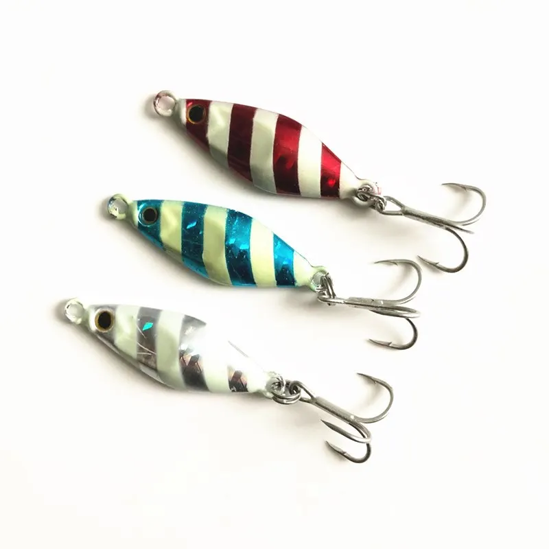 Искусственная приманка для рыбалки Flash Fall Jigbait 15g светящаяся жесткая