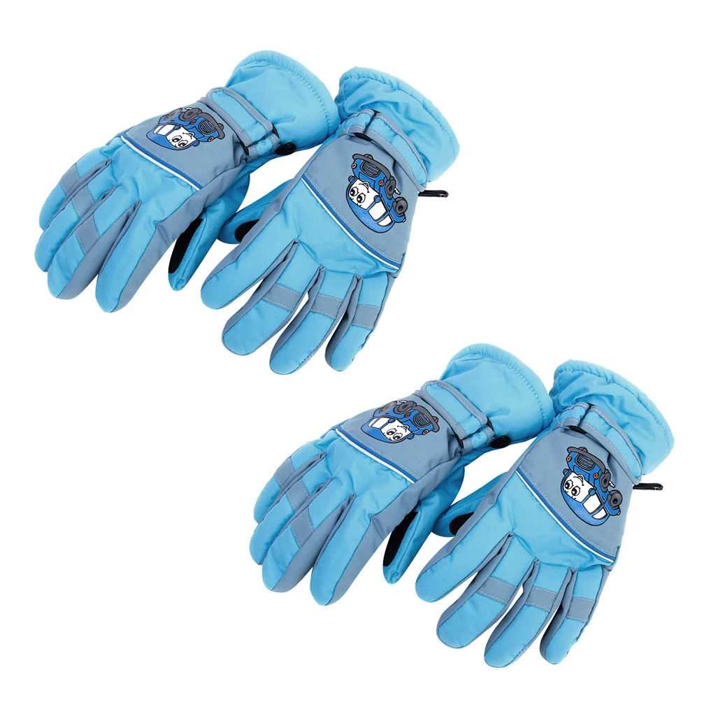 Pair Anti-slip Winter Warm Breathable 6-8 Years Children Kids Ski Skating Gloves Sky Blue
Pair Anti-slip Winter Warm Breathable 6-8 Years Children Kids Ski Skating Gloves Sky Blue