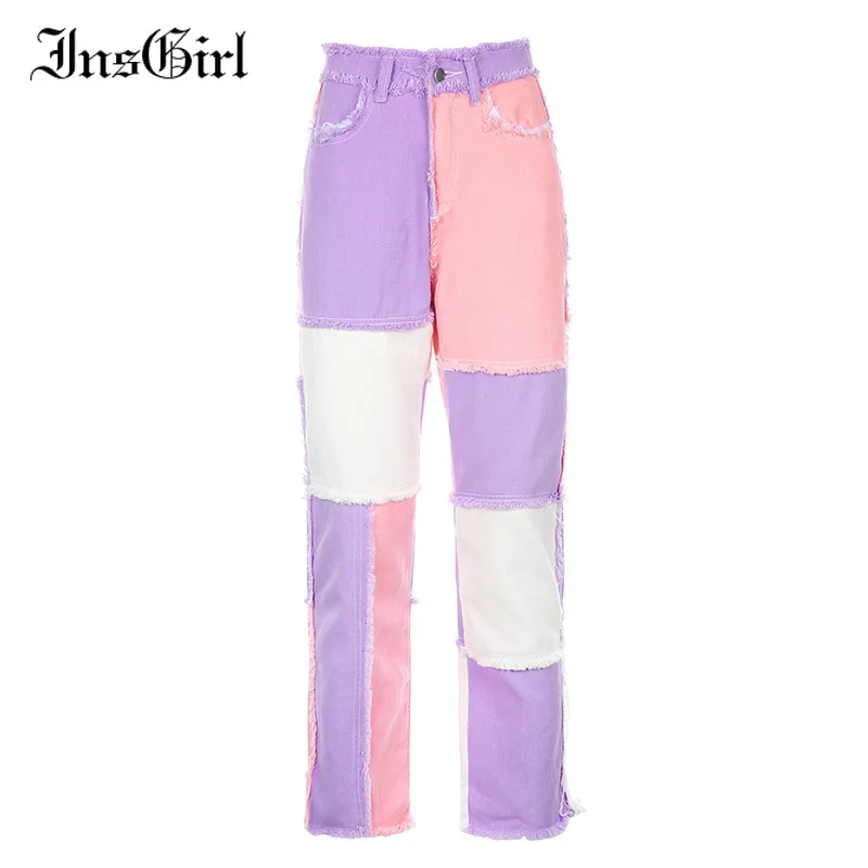 InsGirl Harajuku Street Pants Women High Waist Patchwork Slim Straight Trousers Autumn Summer Fashion Hipster Casual Y2k Pants
InsGirl Harajuku Street Pants Women High Waist Patchwork Slim Straight Trousers Autumn Summer Fashion Hipster Casual Y2k Pants