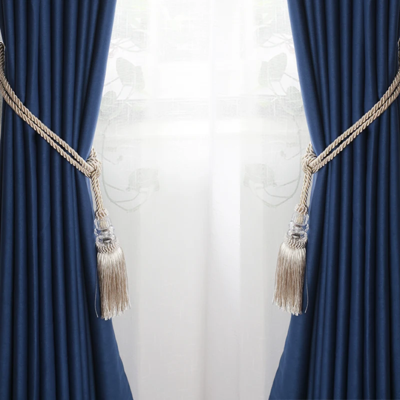 1Pc New Crystal Beaded Tassel Curtain Tieback Decorative Curtain Tie Home Decor Cord for Curtains Buckle Rope Room Accessories
1Pc New Crystal Beaded Tassel Curtain Tieback Decorative Curtain Tie Home Decor Cord for Curtains Buckle Rope Room Accessories