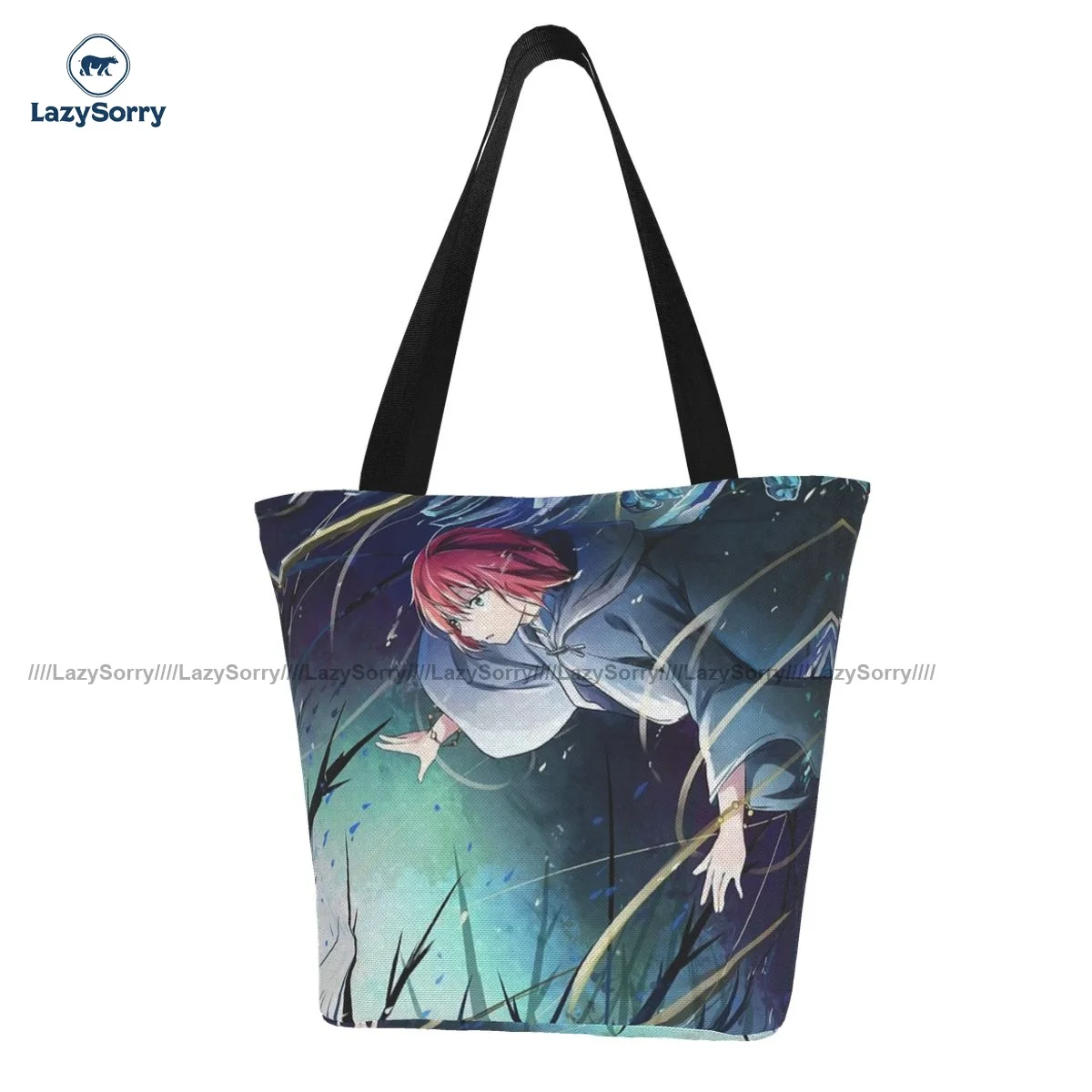 Mahoutsukai No Yome Shopping Bag Office Woman Handbag Gifts Vintage Polyester Bags
Mahoutsukai No Yome Shopping Bag Office Woman Handbag Gifts Vintage Polyester Bags