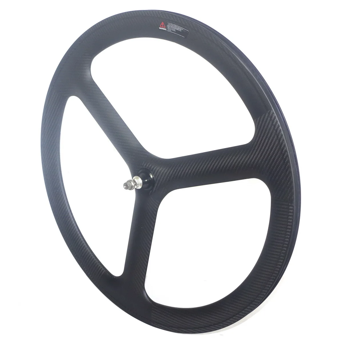 Timetec 700c Fixed Gear Track Carbon Tri Spoke Wheels 24mm Width Clincher/Tubular 50mm Profile 3K
Timetec 700c Fixed Gear Track Carbon Tri Spoke Wheels 24mm Width Clincher/Tubular 50mm Profile 3K