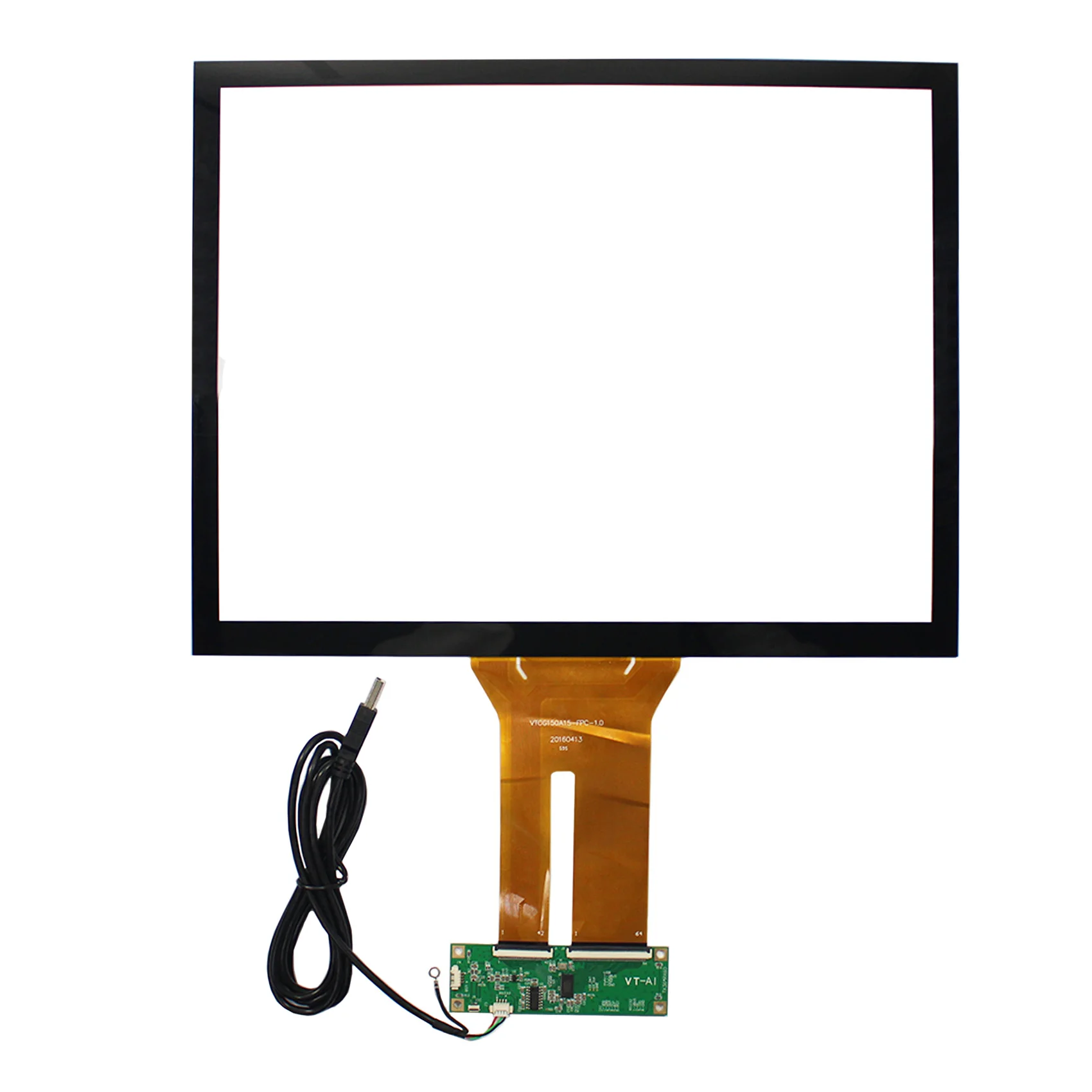15 inch Capacitive Touch Screen VS-150TC01-B1 Compatible With 15inch 1024x768 1400X1050 4:3 LCD Screen
15 inch Capacitive Touch Screen VS-150TC01-B1 Compatible With 15inch 1024x768 1400X1050 4:3 LCD Screen