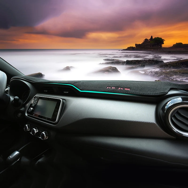 Car Dashboard Avoid light Pad Instrument Platform Desk Cover Mats Carpets For Nissan Kicks 2017 2018 2019 LHD Accessories
Car Dashboard Avoid light Pad Instrument Platform Desk Cover Mats Carpets For Nissan Kicks 2017 2018 2019 LHD Accessories