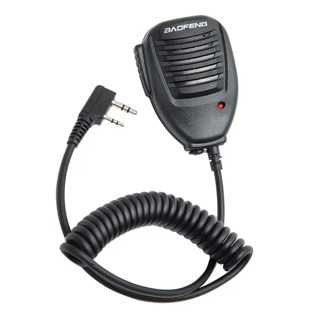 Original Baofeng UV5R Handheld Microphone Speaker MIC for Portable Radio UV-5R BF-888S UV-82 BF-UVB3 Plus Walkie Talkie | Мобильные