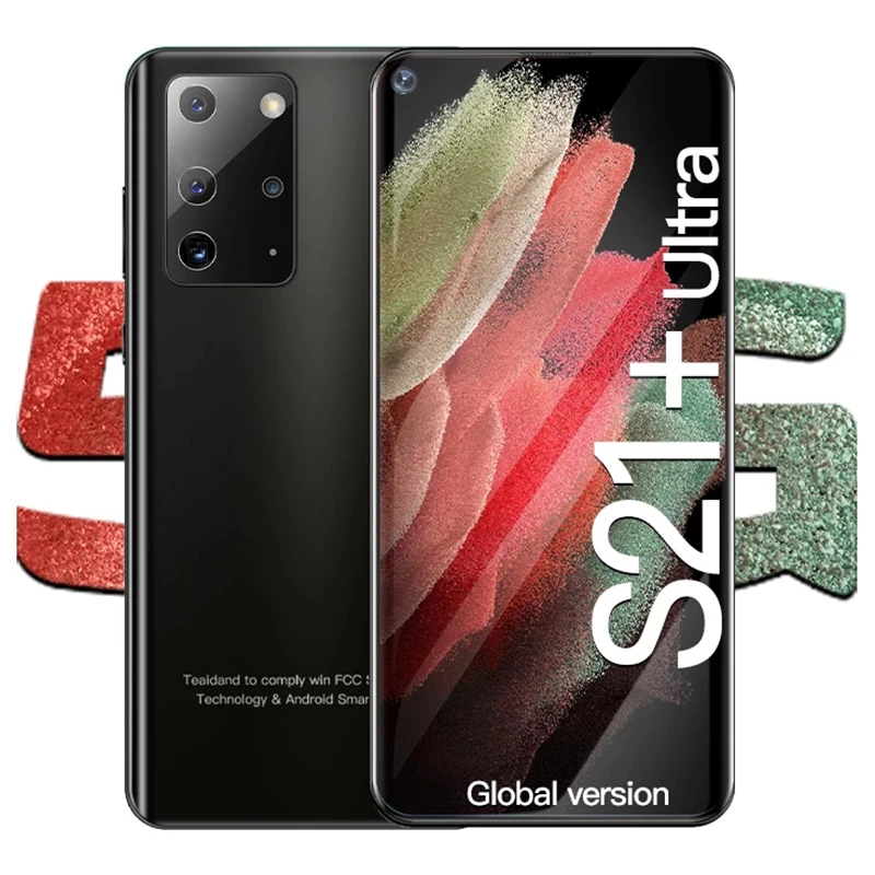 2021 Newest Global Version S21 ultra 6.7" Smartphones Full Screen Unlocked Android Phone12+512G Dual SIM 5G Network Mobile Phone
2021 Newest Global Version S21 ultra 6.7" Smartphones Full Screen Unlocked Android Phone12+512G Dual SIM 5G Network Mobile Phone