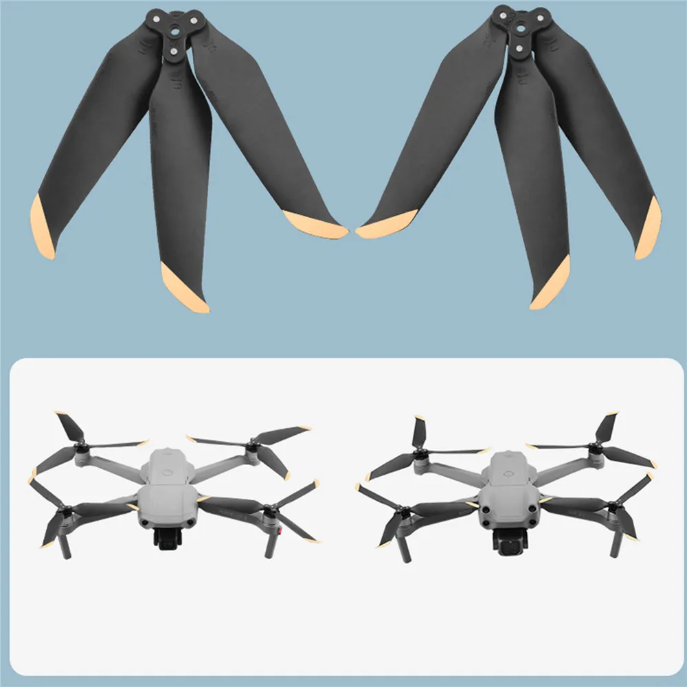 Лопасти пропеллера для Mavic Air 2/2S 7238F, быстросъемные, трехлопастные, с шумоподавлением, запчасти для дрона
Лопасти пропеллера для Mavic Air 2/2S 7238F, быстросъемные, трехлопастные, с шумоподавлением, запчасти для дрона