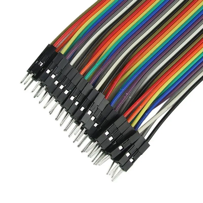 HOT-3X 40 шт. 10 см мужчин и женщин Dupont провода Перемычки для Arduino Макет W2E2 |