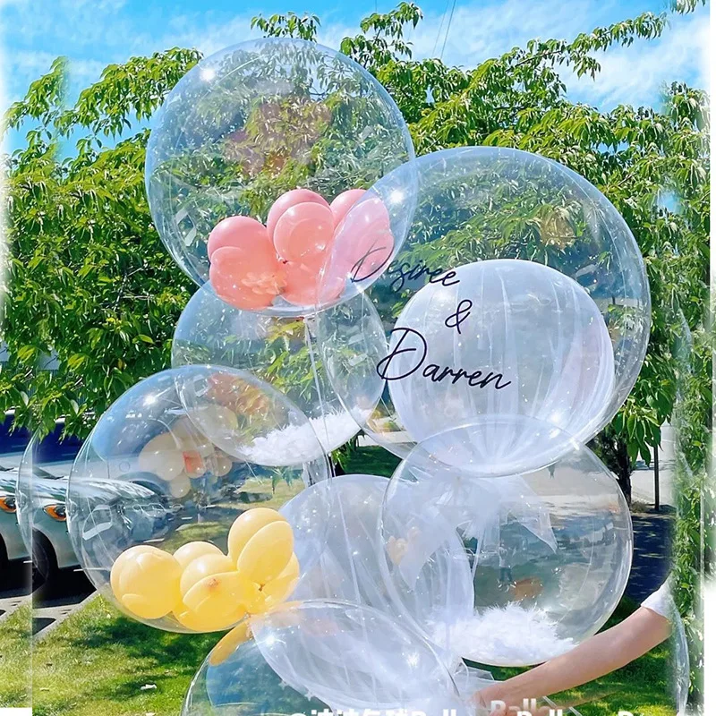 Valentines Day Decoration Bobo Balloons Wedding Led Balloon Globos Transparent Bubble Ball Baby Shower Birthday Party Wholesale
Valentines Day Decoration Bobo Balloons Wedding Led Balloon Globos Transparent Bubble Ball Baby Shower Birthday Party Wholesale