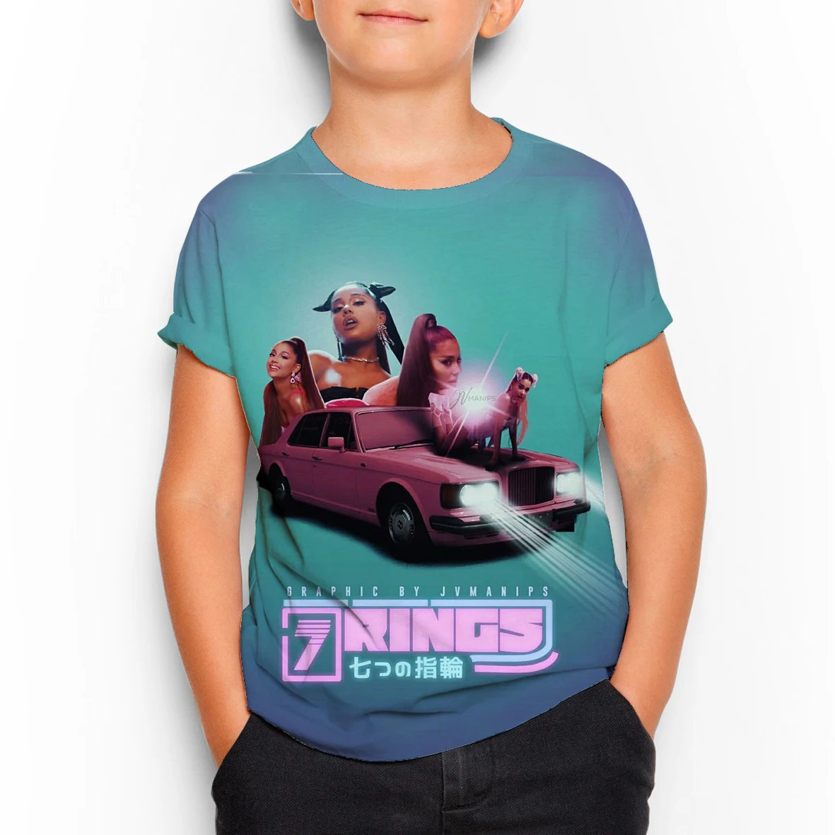 Ariana Grande Children's T-shirts Cartoon Children Clothing Boy Girl Tshirt Summer 2021 O-Neck All-match Tops Cute 3D T-shirt
Ariana Grande Children's T-shirts Cartoon Children Clothing Boy Girl Tshirt Summer 2021 O-Neck All-match Tops Cute 3D T-shirt