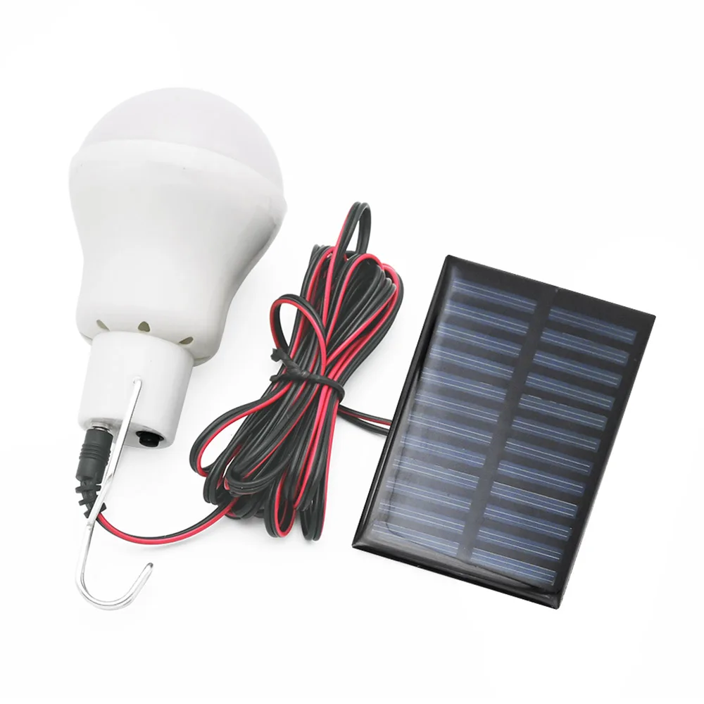 LED Solar Lamp 15W 150LM Solar Energy Saving Bulb 5V Portable Wall Light for Camping Tent Outdoor Street Emergency Lighting
LED Solar Lamp 15W 150LM Solar Energy Saving Bulb 5V Portable Wall Light for Camping Tent Outdoor Street Emergency Lighting