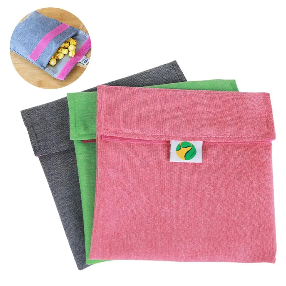 Reusable Sandwich Snack Bag Washable Waterproof Portable Lunch Bread Bag Multifunctional Fruit Food Storage Pouch Container
Reusable Sandwich Snack Bag Washable Waterproof Portable Lunch Bread Bag Multifunctional Fruit Food Storage Pouch Container