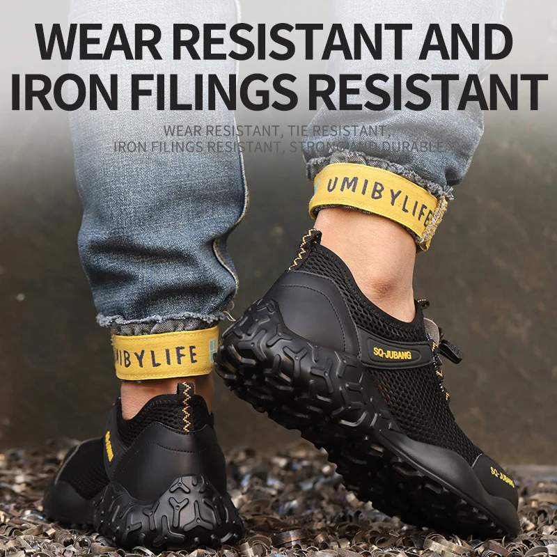 Lightweight Anti-Stab Steel Toe Safety Boots Men Indestructible Work Industrial Outdoor Shoes Women Protection Security Sneakers 
Lightweight Anti-Stab Steel Toe Safety Boots Men Indestructible Work Industrial Outdoor Shoes Women Protection Security Sneakers
