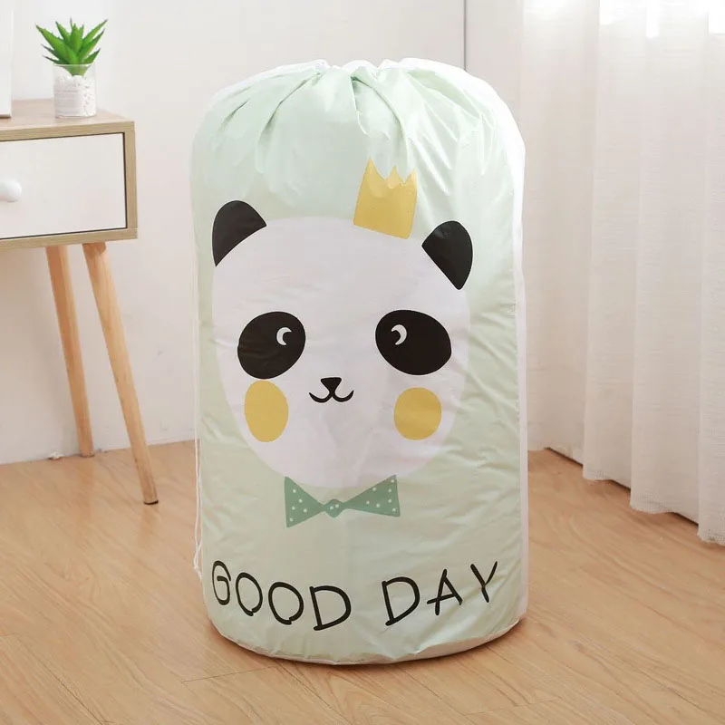 Large drawstring Type Quilt Storage Bag Round Dustproof Quilt Storage Bag Moisture-proof Clothes Storage Bag Cartoon Peva
Large drawstring Type Quilt Storage Bag Round Dustproof Quilt Storage Bag Moisture-proof Clothes Storage Bag Cartoon Peva