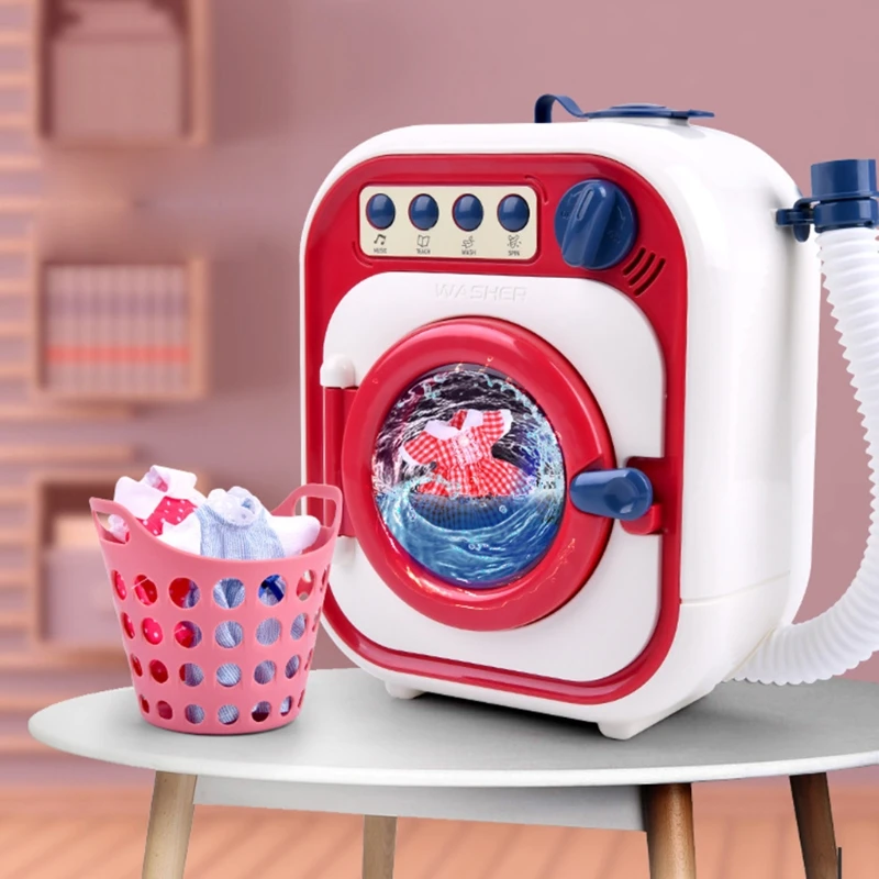 Interactive Cleaning Pretend Play Toy Realistic Mini Drum Washing Machine Toy DXAD
Interactive Cleaning Pretend Play Toy Realistic Mini Drum Washing Machine Toy DXAD
