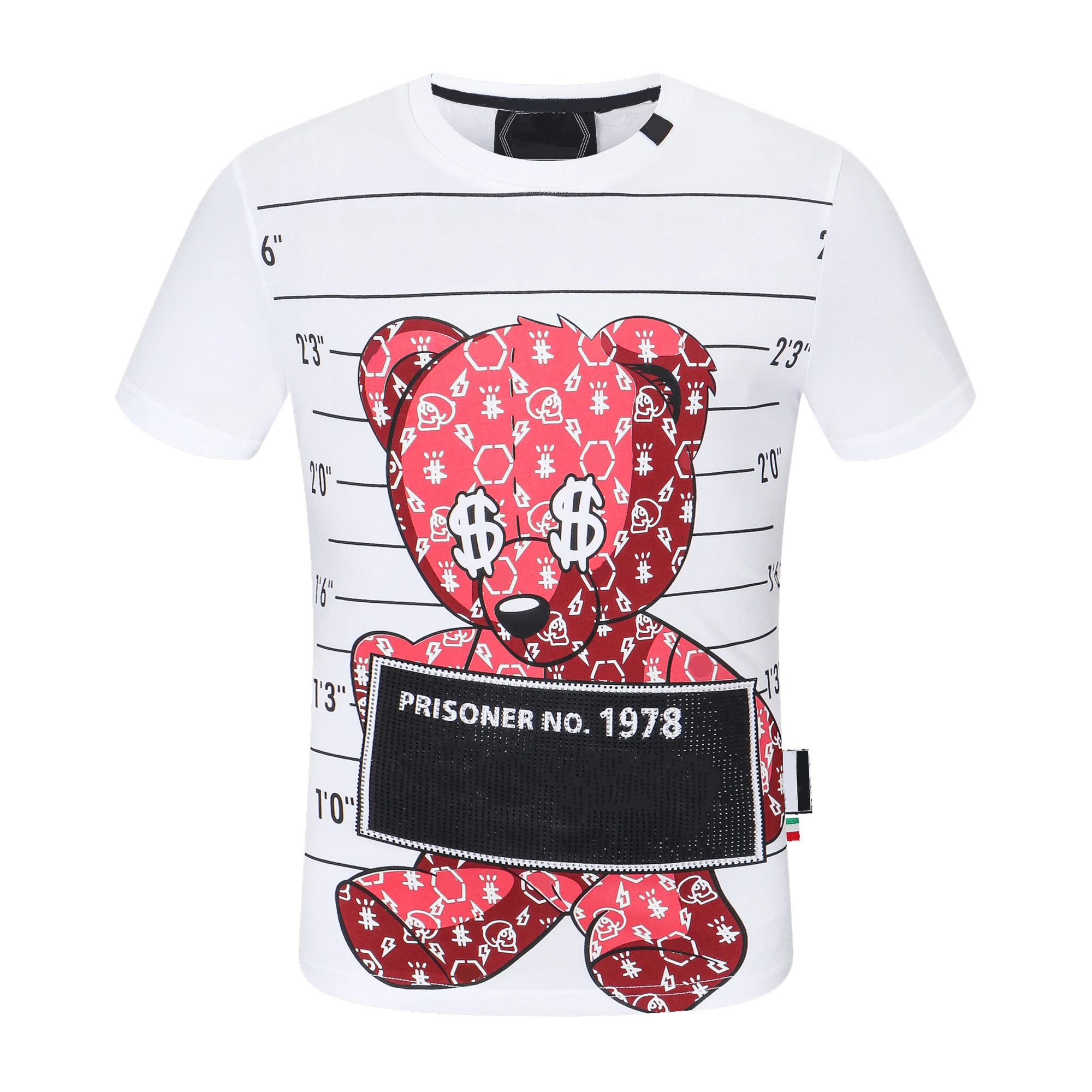 Plein-Brand PP Tshirt Fashion Men Round Neck Short Sleeve Luxury Brand Men Sport Tops Plein T-shirt Manches K1
Plein-Brand PP Tshirt Fashion Men Round Neck Short Sleeve Luxury Brand Men Sport Tops Plein T-shirt Manches K1