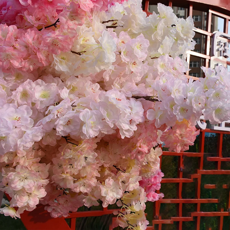 3pcs DIY Cherry Romantic Sakura Blossom Artificial Flower Wedding Background Arrangement Handmade Silk Flower Home Decoration
3pcs DIY Cherry Romantic Sakura Blossom Artificial Flower Wedding Background Arrangement Handmade Silk Flower Home Decoration