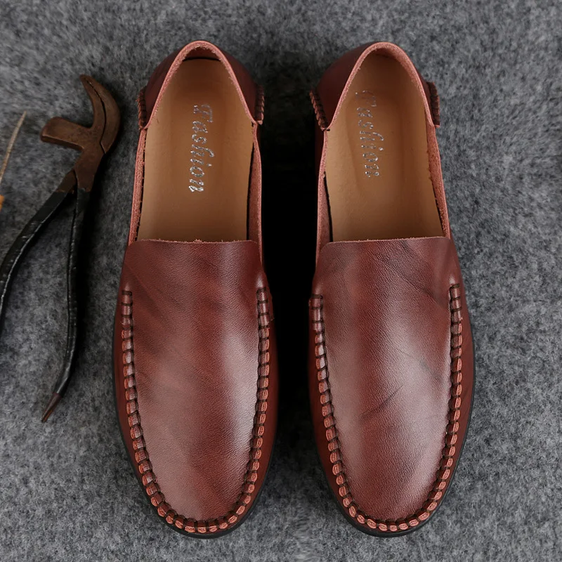 Mring large size men's shoes 2020 new men's leather shoes casual shoes men's leather shoes Doudou shoes lazy shoes
Mring large size men's shoes 2020 new men's leather shoes casual shoes men's leather shoes Doudou shoes lazy shoes