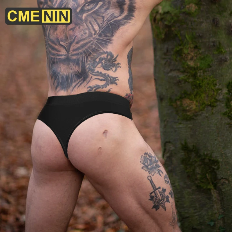 CMENIN Fashion Seamless Underpants Gay Men Sexy Man's Underwear Thong Jockstrap Low Waist Mens Thongs And G Strings Cueca CM103
CMENIN Fashion Seamless Underpants Gay Men Sexy Man's Underwear Thong Jockstrap Low Waist Mens Thongs And G Strings Cueca CM103