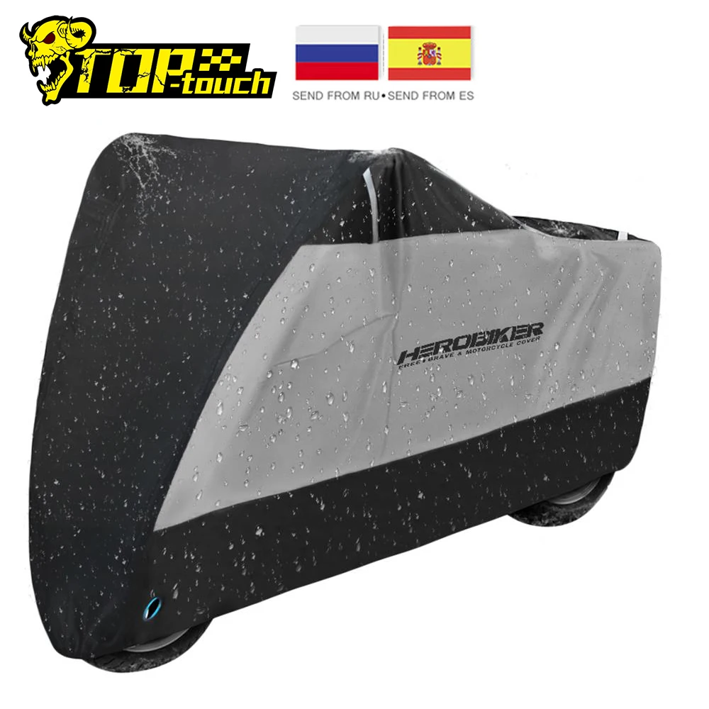 Чехол для мотоцикла HEROBIKER уличный и закрытый чехол от дождя прогулок 3 цвета|rain
