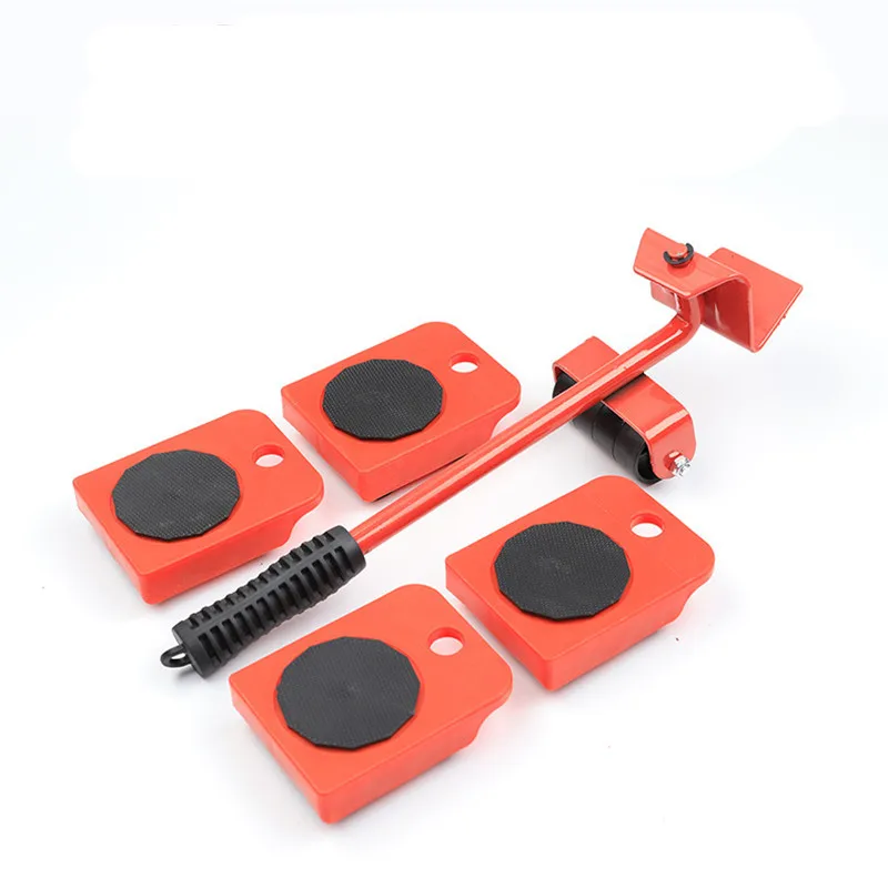 5PCS Furniture Mover Tool Set Heavy Stuff Transport Lifter 4 Wheeled Mover Roller with Wheel Bar Moving Device Tool
5PCS Furniture Mover Tool Set Heavy Stuff Transport Lifter 4 Wheeled Mover Roller with Wheel Bar Moving Device Tool