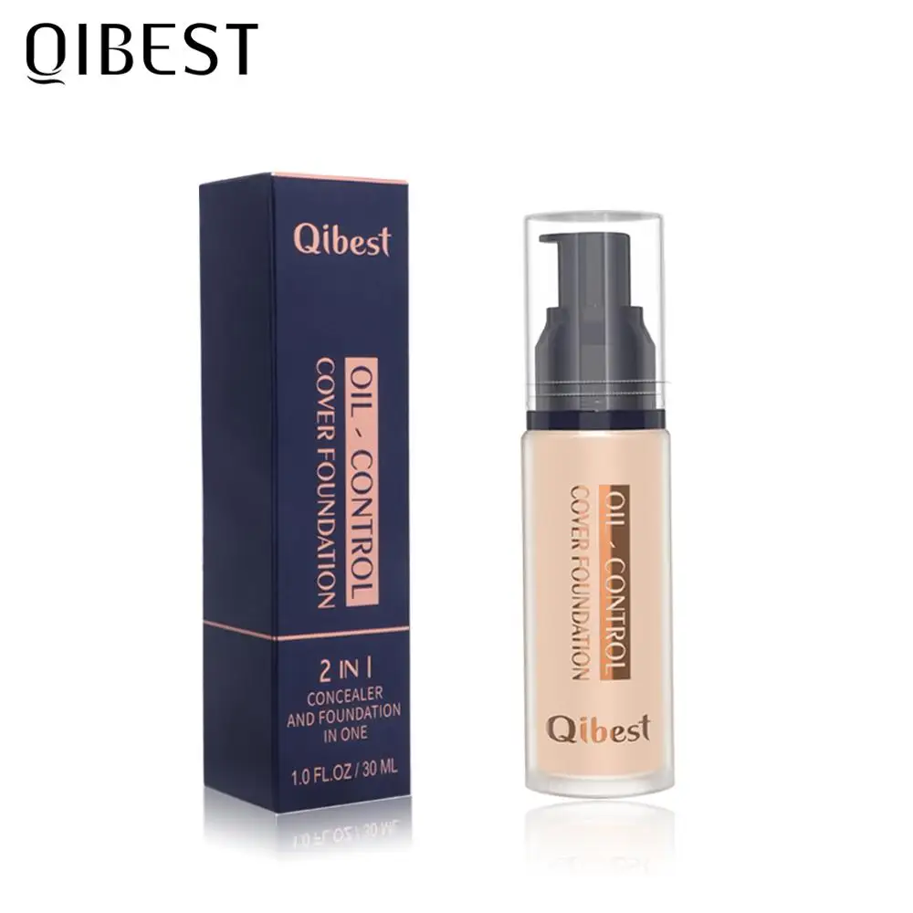 QIBEST 7 Colors Foundation Profesional Face Makeup Full Coverage Base Oil-control Moisturizer Face Skin Care Foundation Cream
QIBEST 7 Colors Foundation Profesional Face Makeup Full Coverage Base Oil-control Moisturizer Face Skin Care Foundation Cream