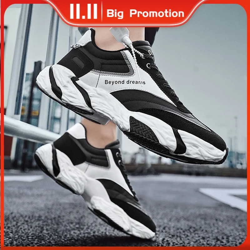 Sneakers Men's Shoes New Trendy Casual Shoes All-match Outdoor Sports Shoes Non-slip Wear-resistant Breathable Zapatillas
Sneakers Men's Shoes New Trendy Casual Shoes All-match Outdoor Sports Shoes Non-slip Wear-resistant Breathable Zapatillas