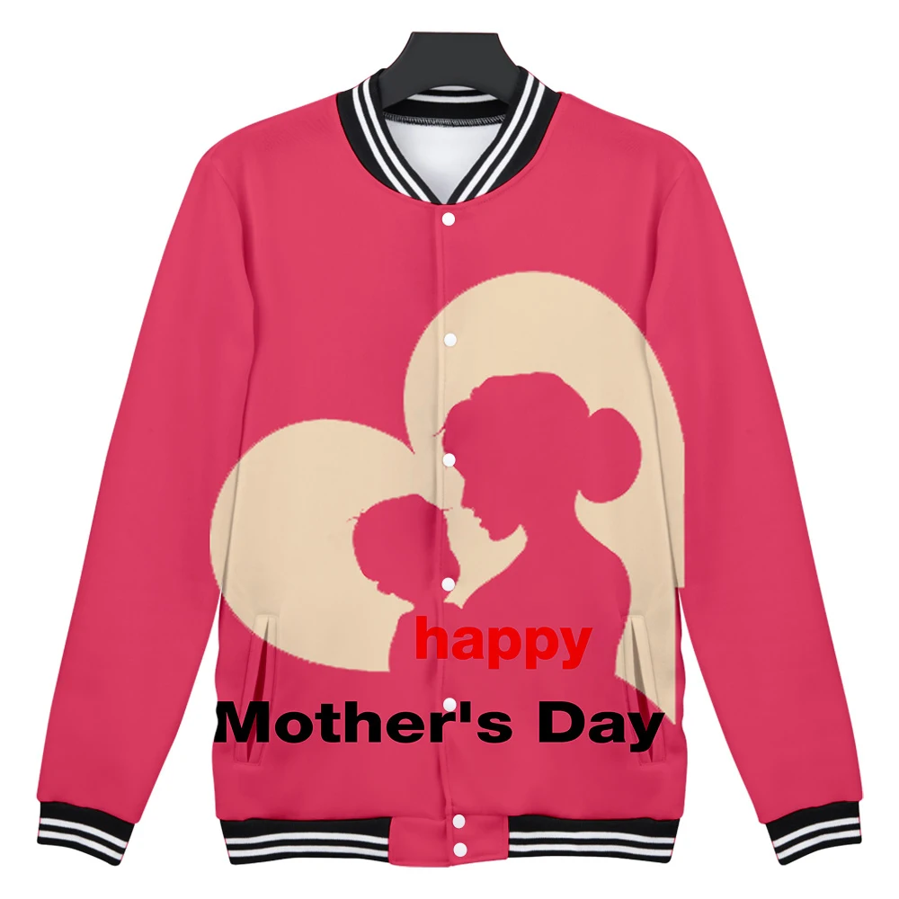 Mothers Day 3D Baseball Uniform Sweatshirt Jacket Women Men Harajuku Cartoon Fashion Coats Plus Size Clothes
Mothers Day 3D Baseball Uniform Sweatshirt Jacket Women Men Harajuku Cartoon Fashion Coats Plus Size Clothes