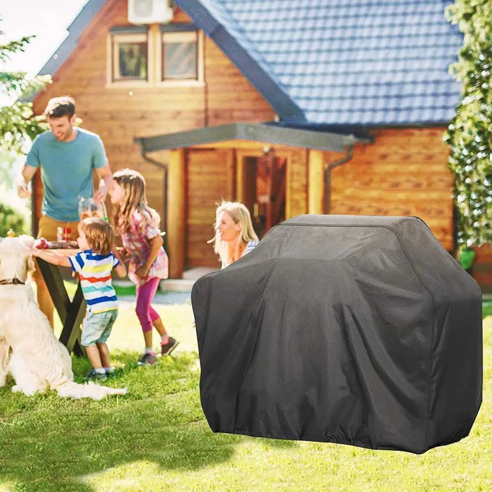 1pcs Summer BBQ Cover Black 210D Oxford Fabric Anti-Dust Protective Outdoor Waterproof Supplies Weather-resistant Rain Home O5S5
1pcs Summer BBQ Cover Black 210D Oxford Fabric Anti-Dust Protective Outdoor Waterproof Supplies Weather-resistant Rain Home O5S5