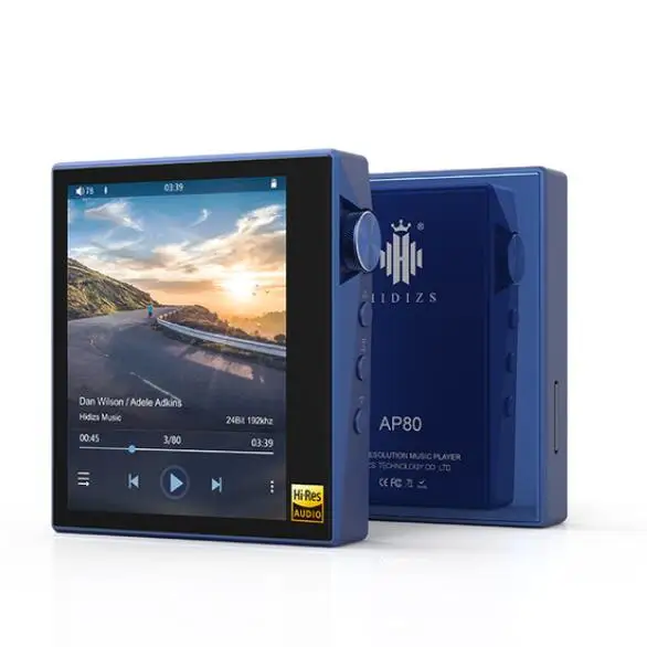 

Hidizs AP80 Hi-Res Bluetooth HIFI Music MP3 Player ES9218P LDAC USB DAC DSD 64/128 FM Radio HibyLink FLAC DAP