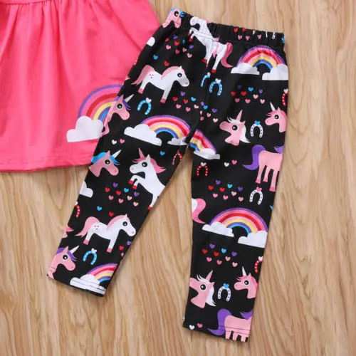 Baby Girl 2 PCS Clothes Set Rainbow Printed Tops Unicorn Pants 2-7Y Toddler Kids Children Spring Fall Casual Cotton Outfits
Baby Girl 2 PCS Clothes Set Rainbow Printed Tops Unicorn Pants 2-7Y Toddler Kids Children Spring Fall Casual Cotton Outfits