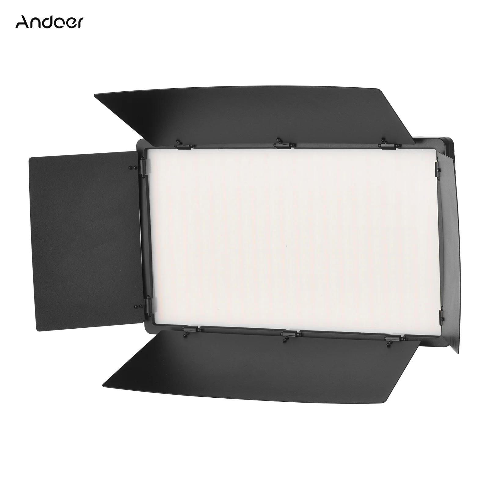 Andoer LED Video Light Light Panel 800PCS Bright Light Beads Adjustable 3200-5600K Barndoor 1/4"Screw Hole Ball Head Cold Shoe
Andoer LED Video Light Light Panel 800PCS Bright Light Beads Adjustable 3200-5600K Barndoor 1/4"Screw Hole Ball Head Cold Shoe