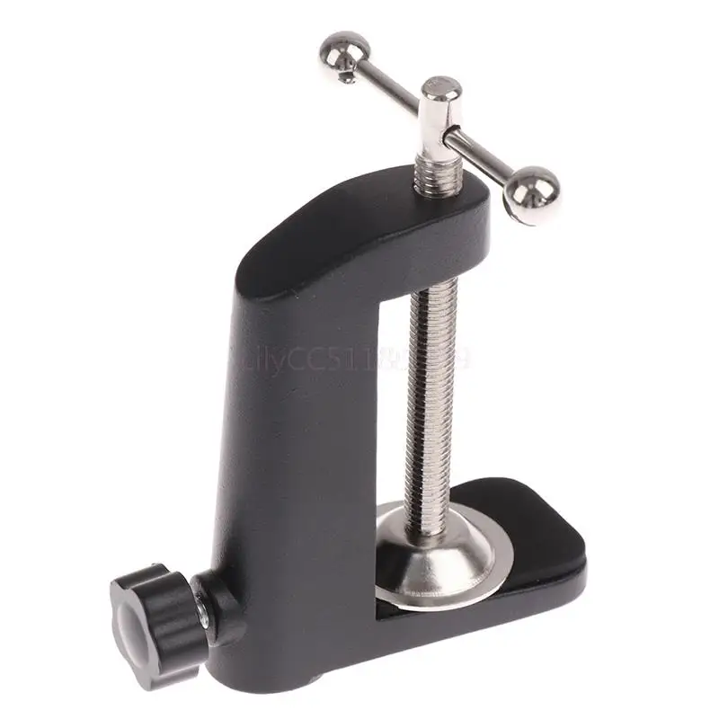 1PC Heavy-Duty Metal Table Mounting Clamp for Microphone Lamp Stand Holder | Электроника