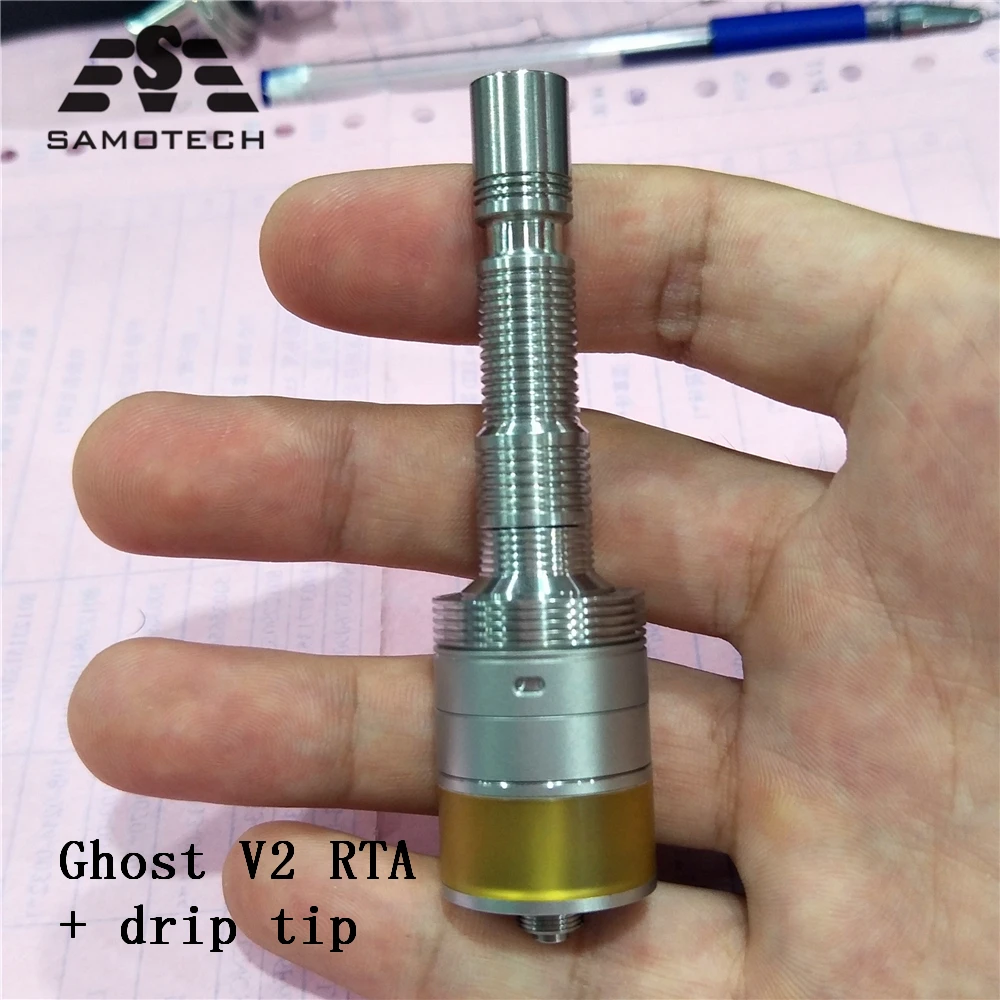 YFTK ParavozZ Ghost V2 Style RDTA 22MM 316ss airflow intake atomizer Single coil deck Rebuildable Tank Atomizer VS ParavozZ k5k
YFTK ParavozZ Ghost V2 Style RDTA 22MM 316ss airflow intake atomizer Single coil deck Rebuildable Tank Atomizer VS ParavozZ k5k
