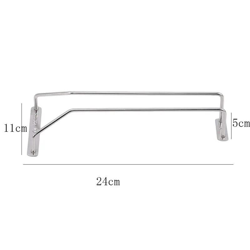 Wine Glass Rack Upside Down Stainless Steel Tableware Goblet Rack Home Bar Pub Wine Glass Storage Rack
Wine Glass Rack Upside Down Stainless Steel Tableware Goblet Rack Home Bar Pub Wine Glass Storage Rack