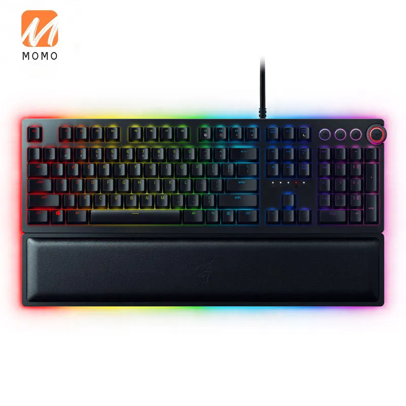 Elite Edition Linear Paragraph Optical Axis E-Sports Computer Game Mechanical Keyboard Eating Chicken
Elite Edition Linear Paragraph Optical Axis E-Sports Computer Game Mechanical Keyboard Eating Chicken