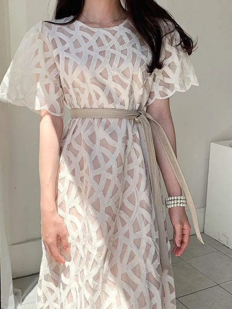 Zaraes Dresses For Women 2021 Korean Women Chic Clothes Lace Loose Office Lady Elegant Dress Y2k Fashion Flare Sleeve Dresses
Zaraes Dresses For Women 2021 Korean Women Chic Clothes Lace Loose Office Lady Elegant Dress Y2k Fashion Flare Sleeve Dresses